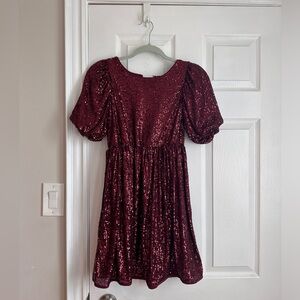 H&M Girls Sequined Dress in Size 10